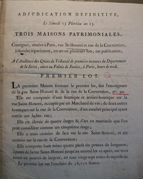 Fichier:307-StHonoré-vente 1805-1.jpg