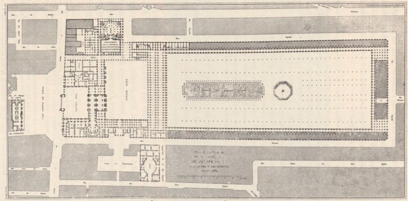 Fichier:Palais-Royal-PlanGaleries-V-Louis 1781.png