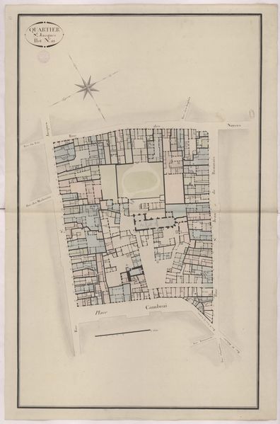 Fichier:1810-1836 Ilot de l'enclos, planche du plan Vasserot.jpg