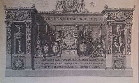 Carte Biennais (ca 1807). BHVP Ephémères