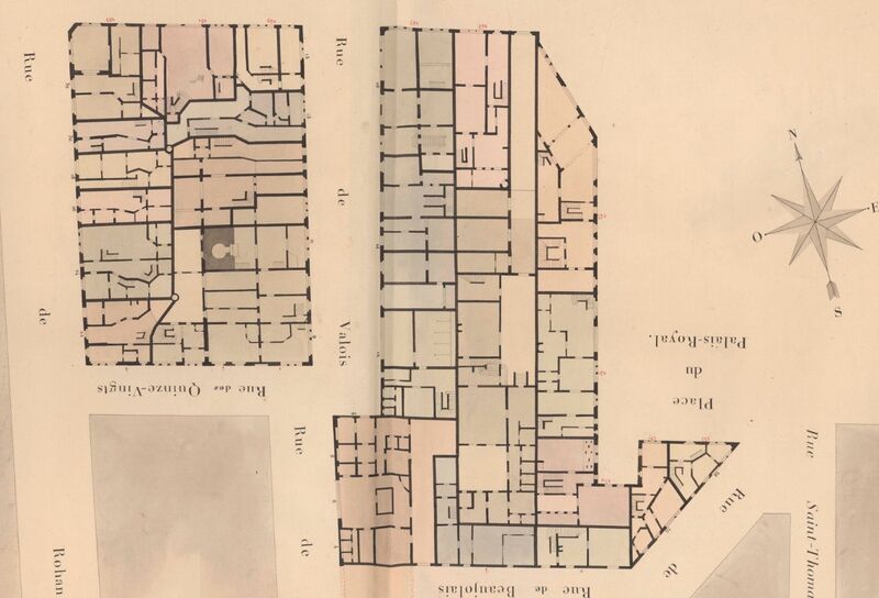 Fichier:Tuileries-I19-I20-Vasserot-StThomas-Rohan 1830.jpg
