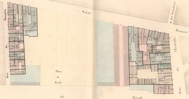 Fichier:Tuileries-I13-I-15-Vasserot-Echelle-Dauphin 1830.jpg