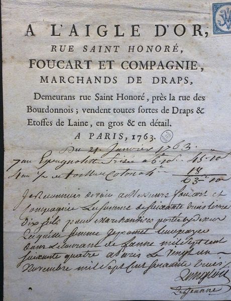 Fichier:Foucart-Etoffes-prèsBourdonnois 1763.JPG