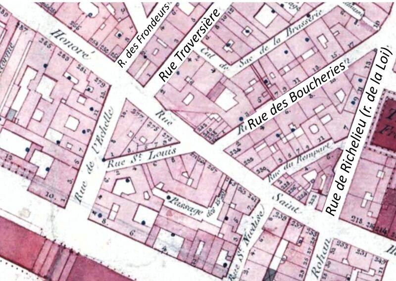 Fichier:Frondeurs-Richelieu-Echelle-StLouis-StNicaise 1820-légendé.jpg