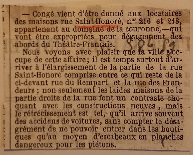 Fichier:216-218-StHonoré démol 1859-06-03.jpg