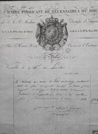 Facture 1831 (BHVP, Éphémères).